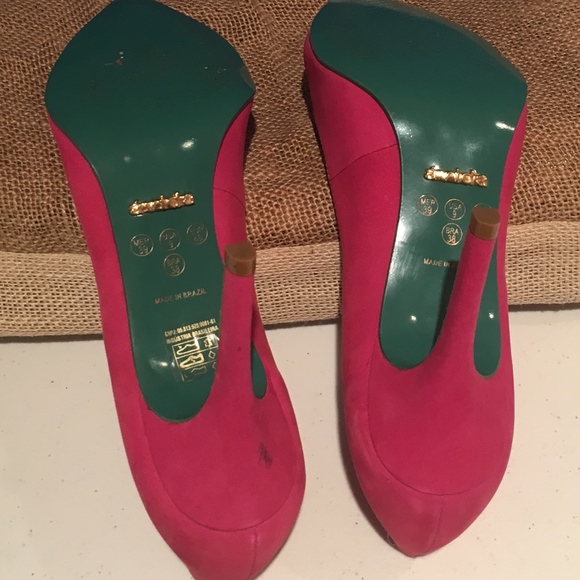 Avida Flamingo Pointed-Toe Pumps - Picture 6 of 8